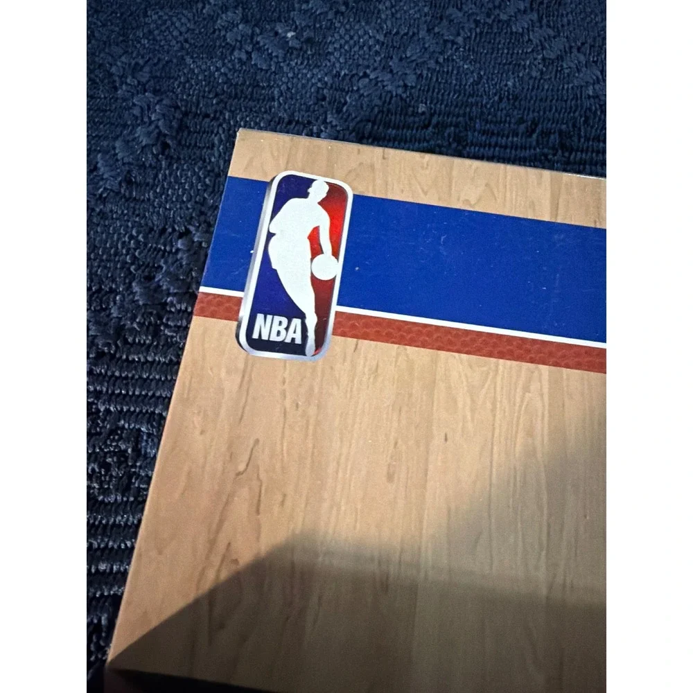 NBA Miami Heat Sparo Black Leather RFID Blocking Bifold Wallet with Money Clip